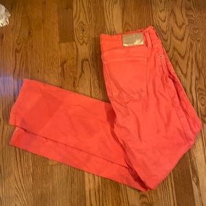 Ralph Lauren Salmon Colored Jeans